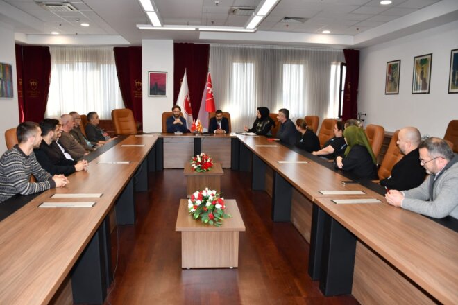 This week, Rector Prof. Dr. Lutfi Sunar conducted coordination meetings with the Administrative Affairs unit. 