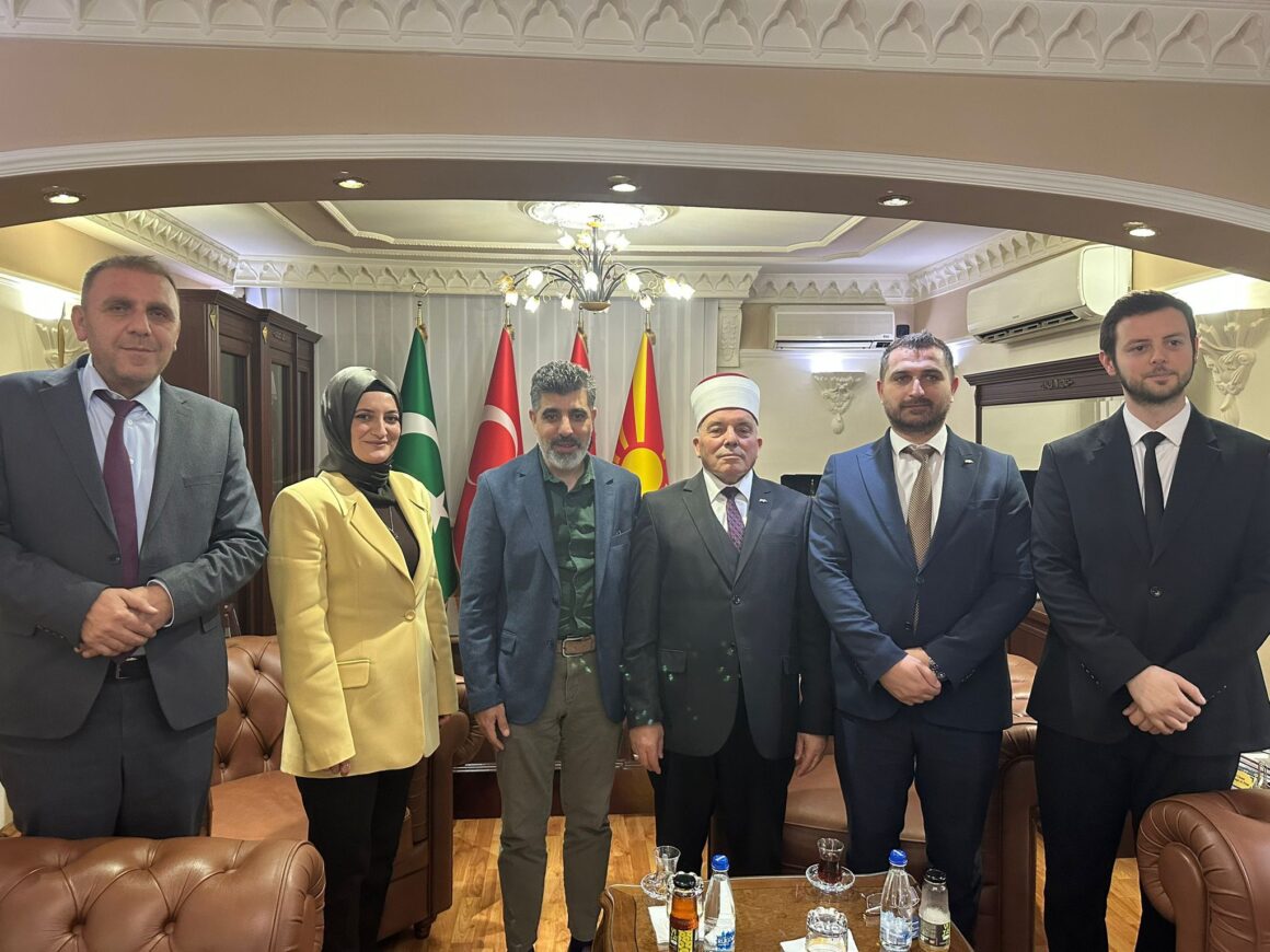 IBU Pays Courtesy Visit to the Islamic Union of North Macedonia