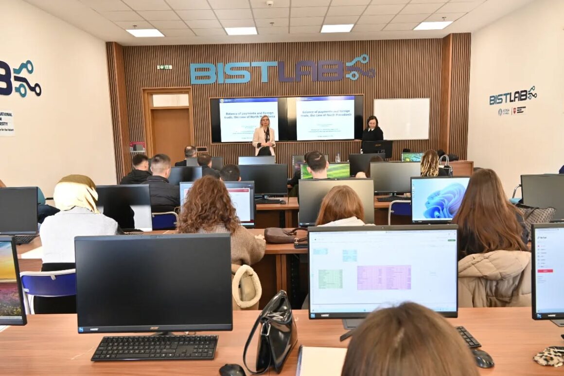 Guest Lecture at BISTLAB Highlights Key Insights on North Macedonia’s Monetary and External Sector