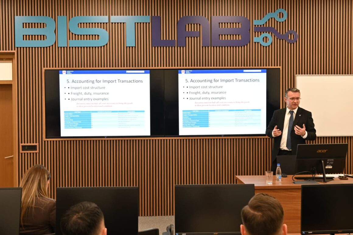 Guest Lecture on International Trade Accounting Held at BISTLAB